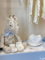 Newborn Baby Gift Set with Plush Toy & Essentials – Neutral Beige