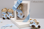 Plush Baby Bear Gift Set – Blue Blanket Edition