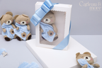 Plush Baby Bear Gift Set – Blue Blanket Edition
